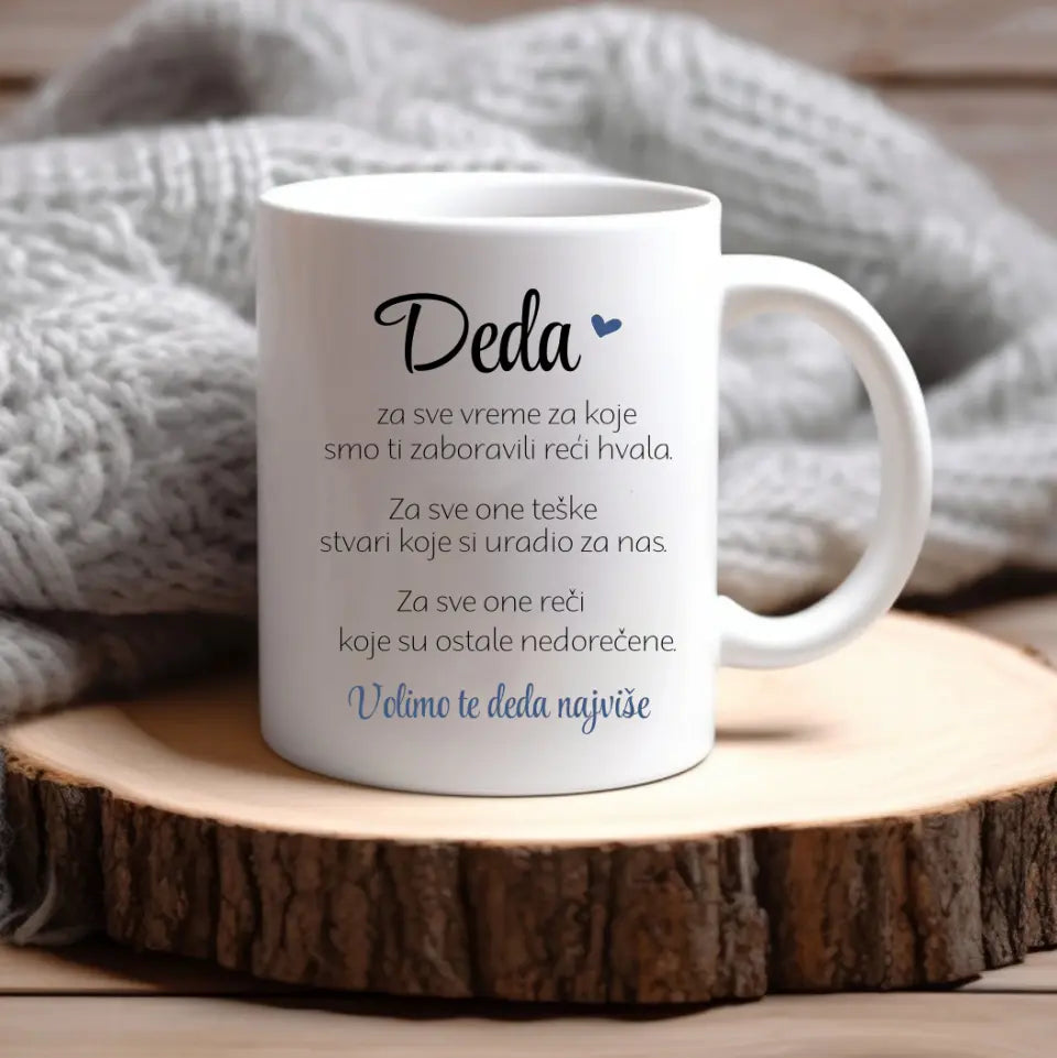 Posvetna poruka za Deku (mogućnost izbora različitih poruka)