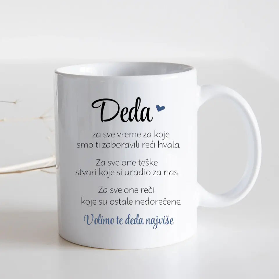 Posvetna poruka za Deku (mogućnost izbora različitih poruka)