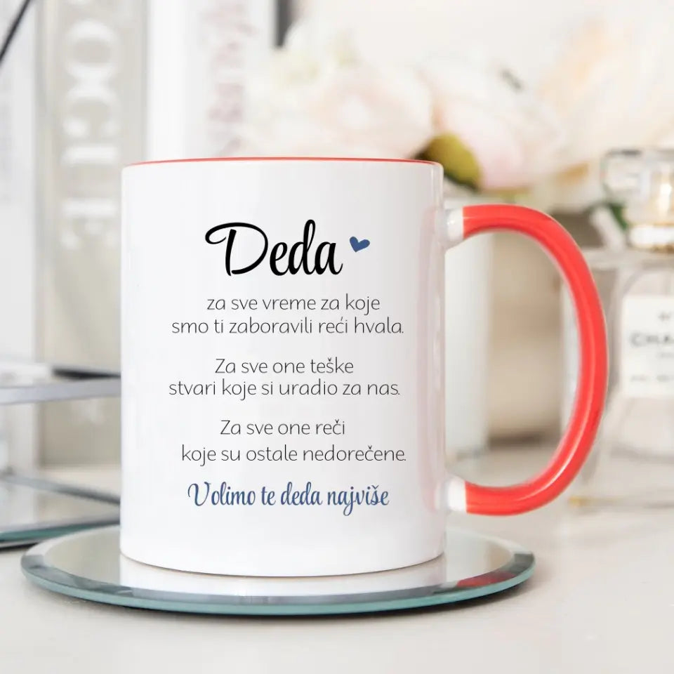 Posvetna poruka za Deku (mogućnost izbora različitih poruka)