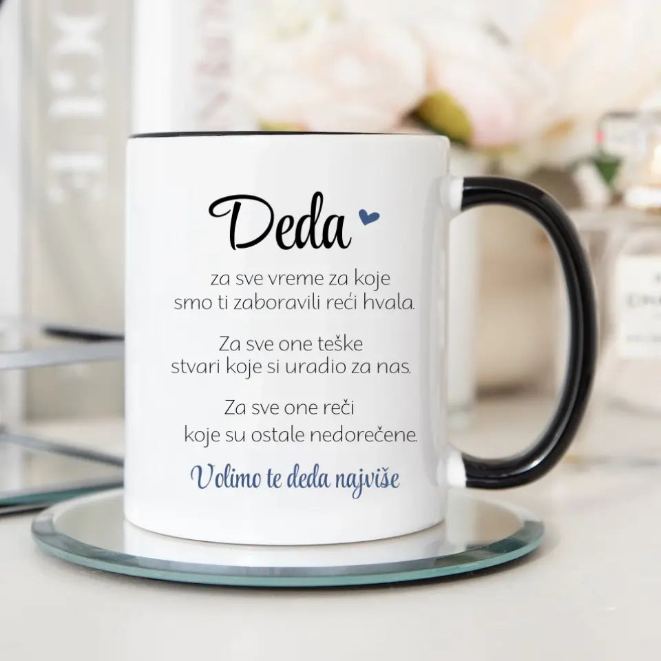 Posvetna poruka za Deku (mogućnost izbora različitih poruka)