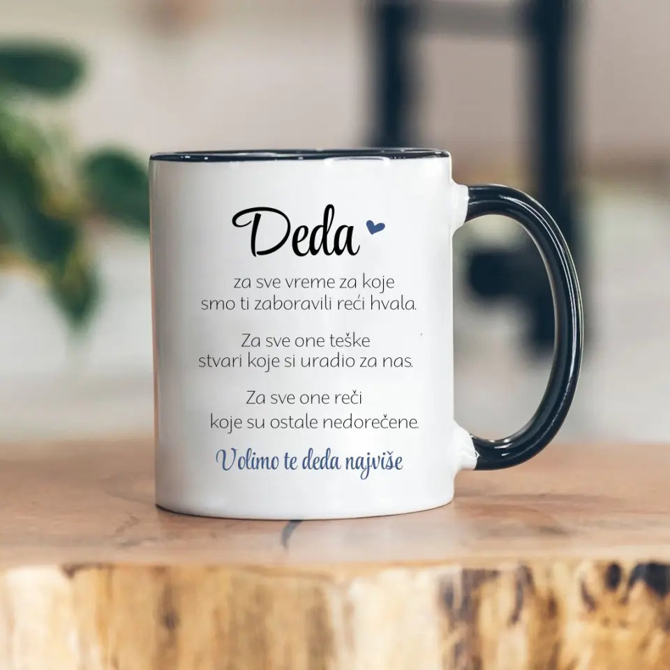 Posvetna poruka za Deku (mogućnost izbora različitih poruka)