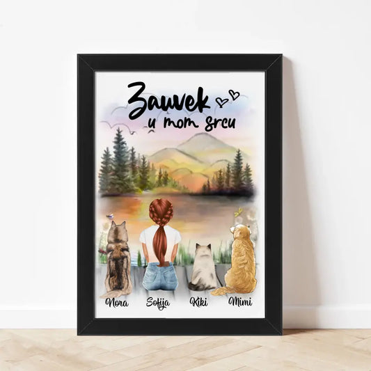 Devojka i Ljubimci Poster