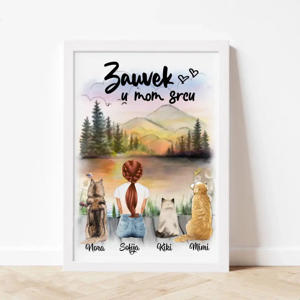 Devojka i Ljubimci Poster