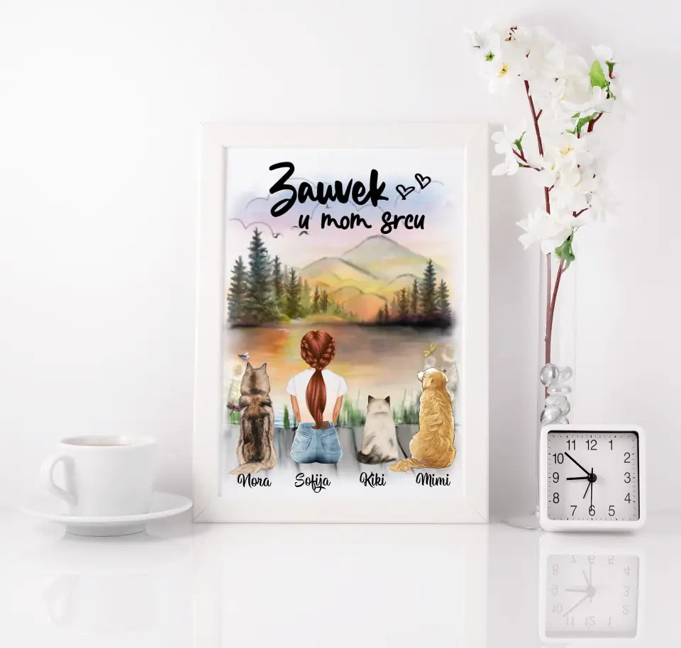 Devojka i Ljubimci Poster