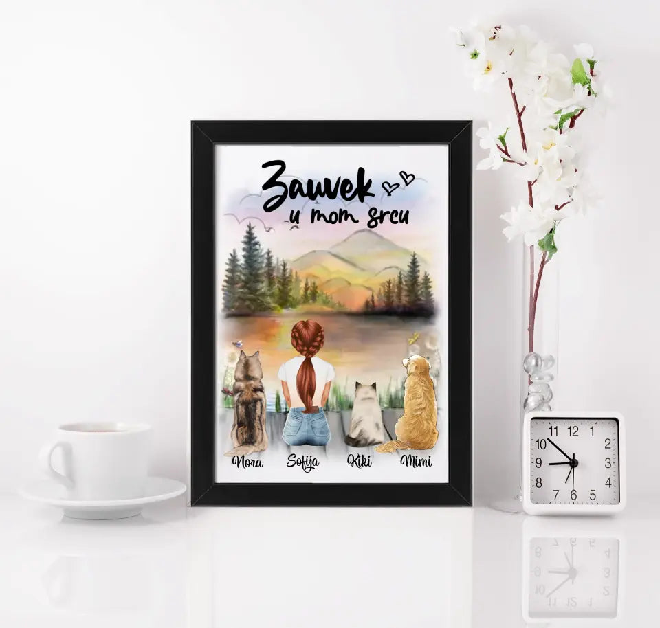Devojka i Ljubimci Poster