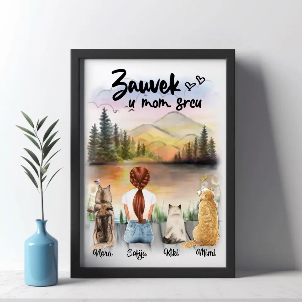 Devojka i Ljubimci Poster