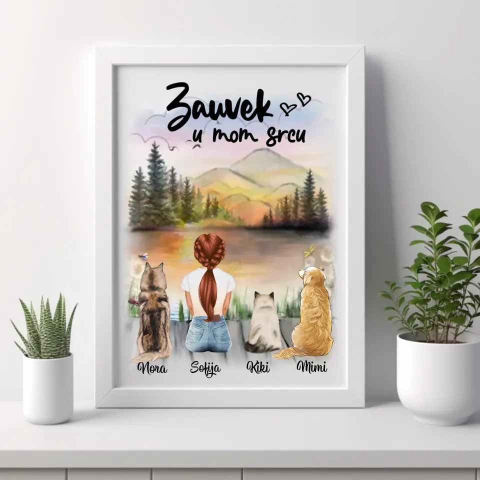 Devojka i Ljubimci Poster