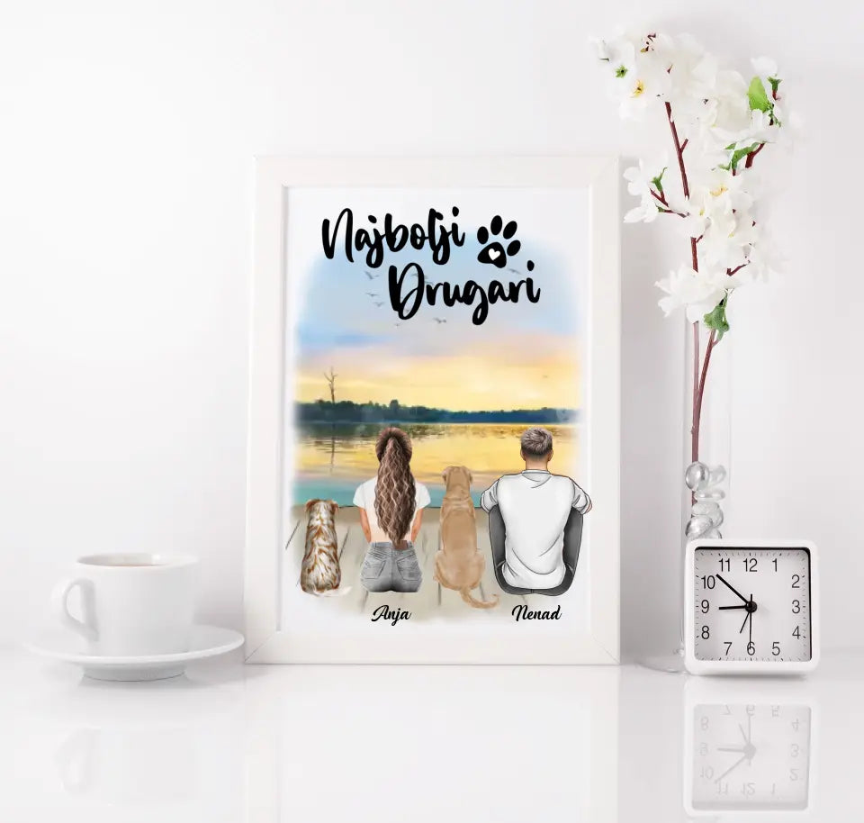 Devojka, muškarac i ljubimci Poster