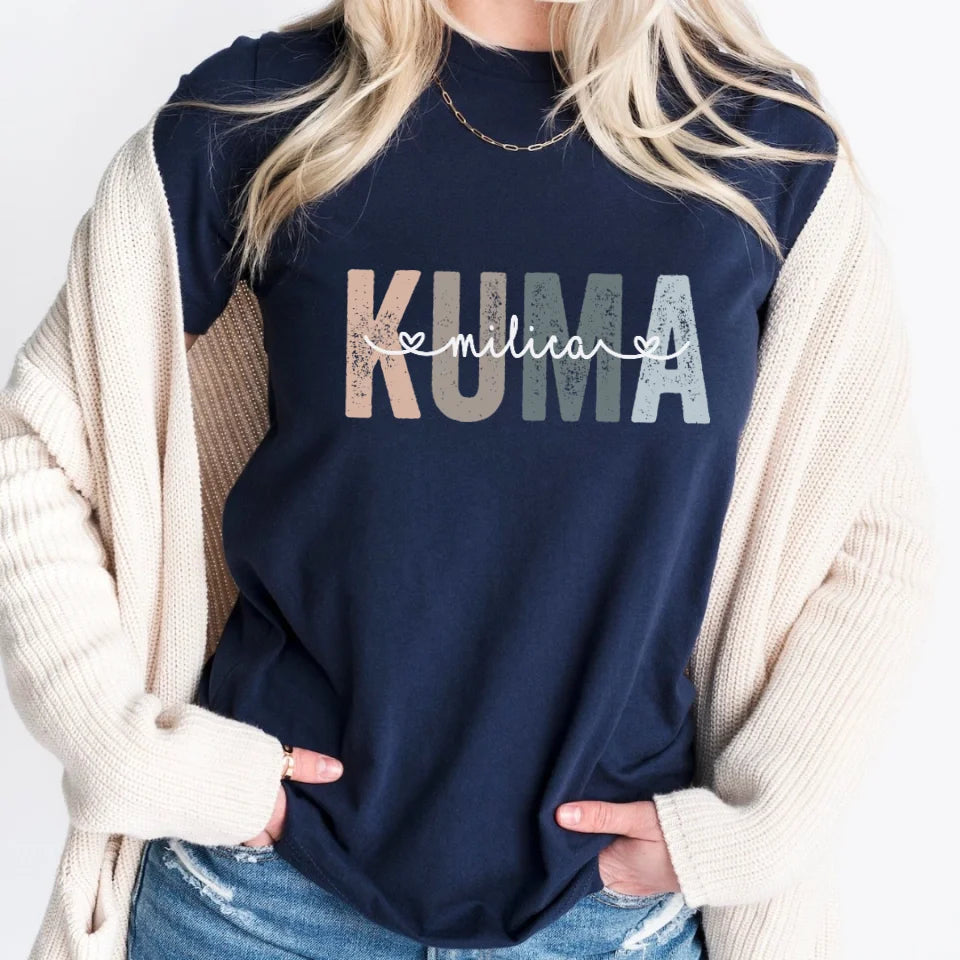 Kuma Majica - Dodajte Imena Dece