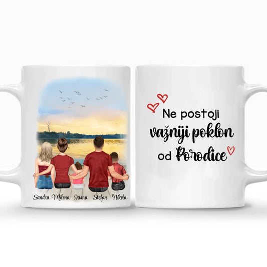 Porodica (troje dece) - Šoljica