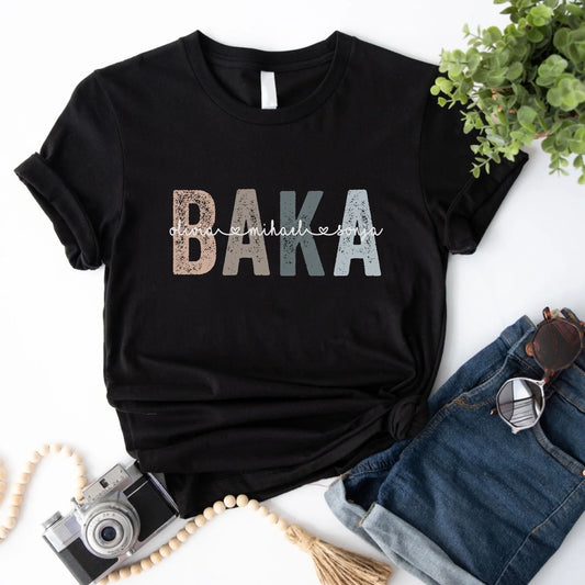 Baka Majica - Dodajte Imena Svoje Dece