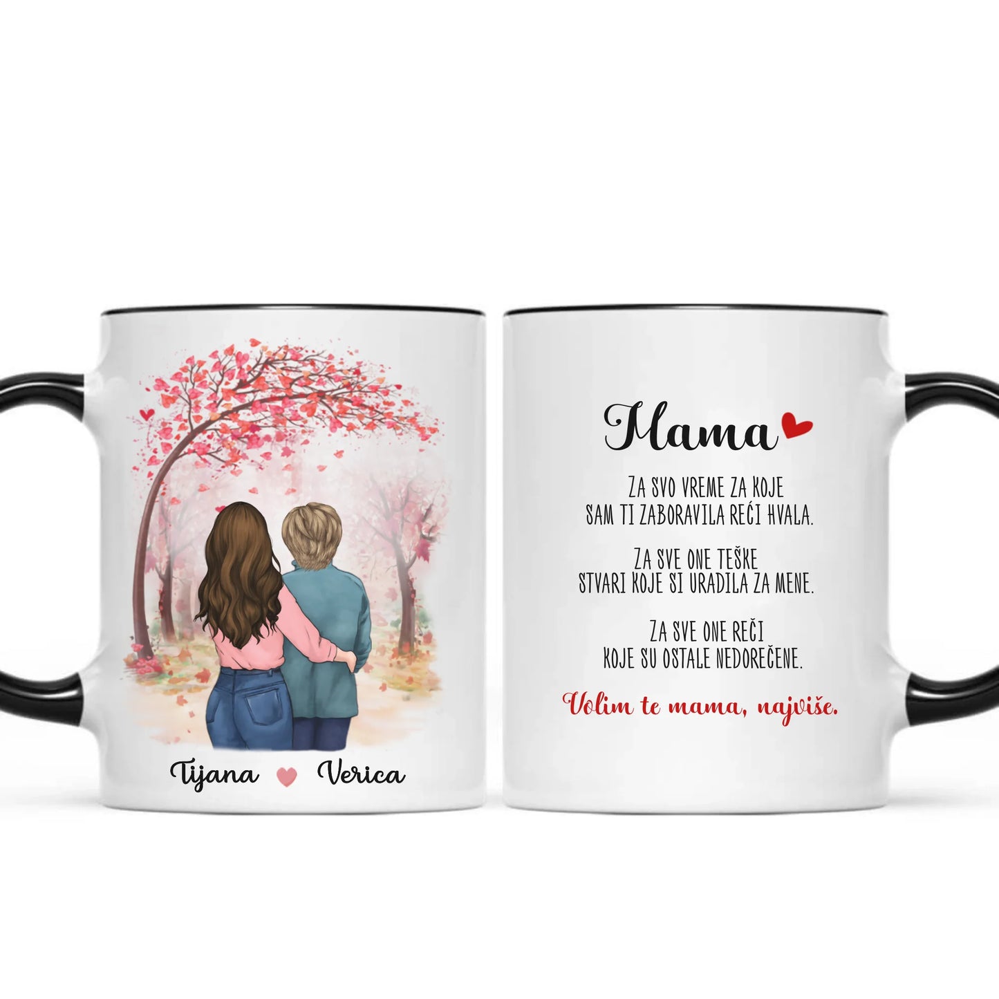 Majka i ćerka roze drvo - Šoljica