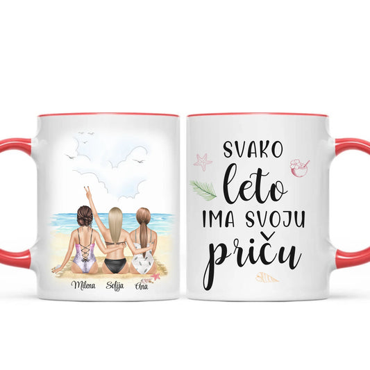 Drugarice Leto šoljica