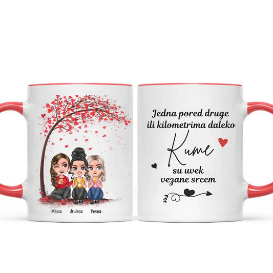 3 Drugarice (Lutke) Šoljica