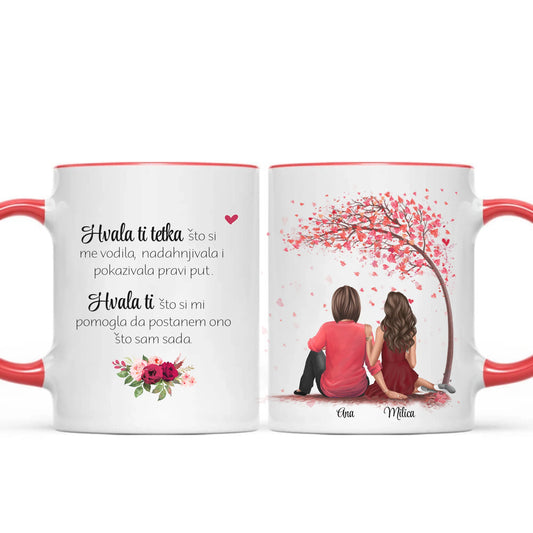 Tetka i starija devojka - Šoljica