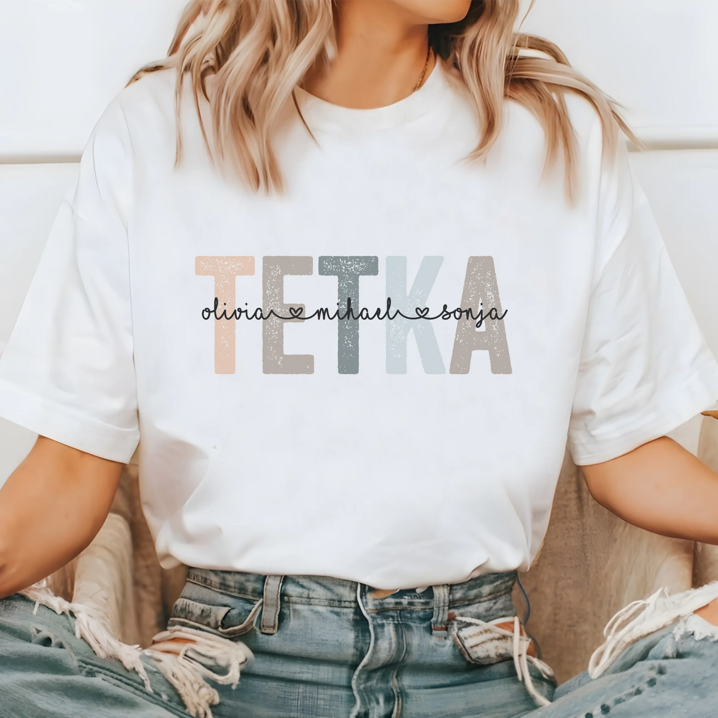 Tetka Majica - Dodajte Imena Dece
