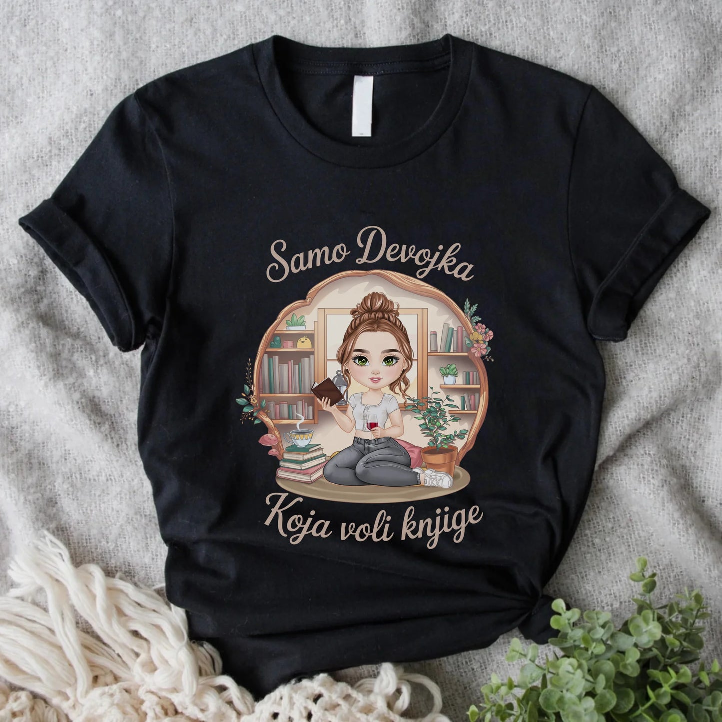 Devojka koja voli knjige - Majica