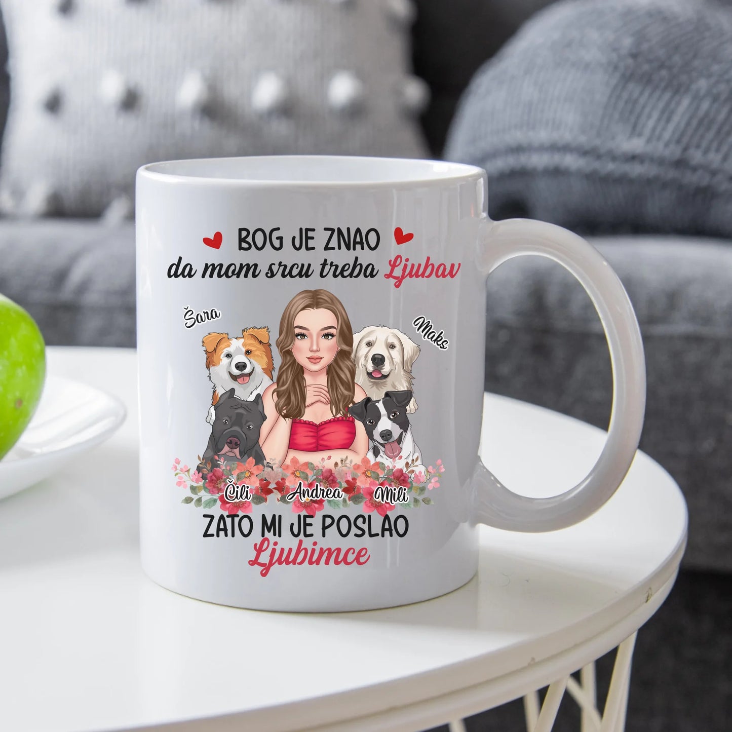 Mom srcu treba ljubav - Šoljica