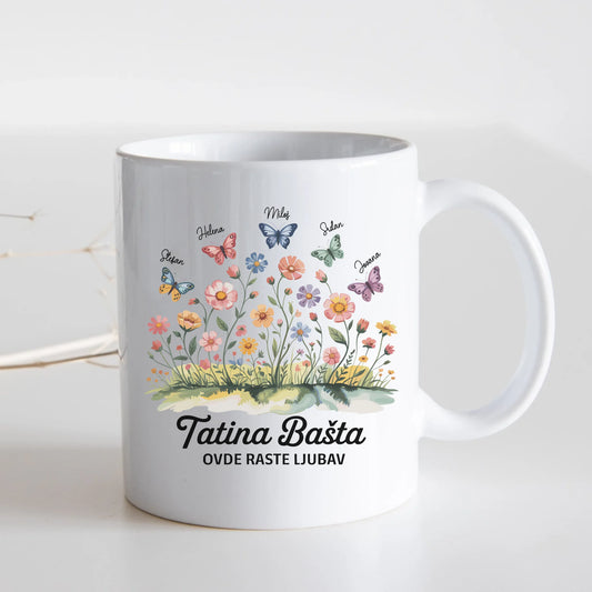 Tatina bašta sa leptirićima - Šoljica