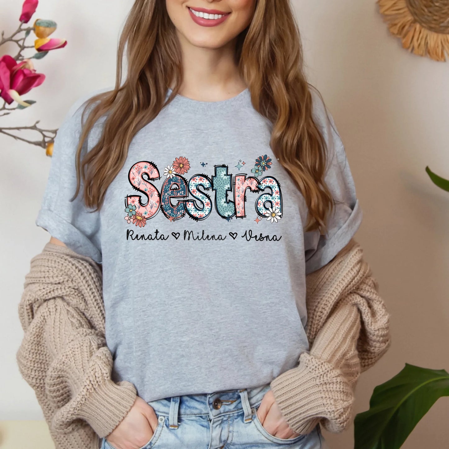 Sestra (izbor do 8 imena deteta)- Majica