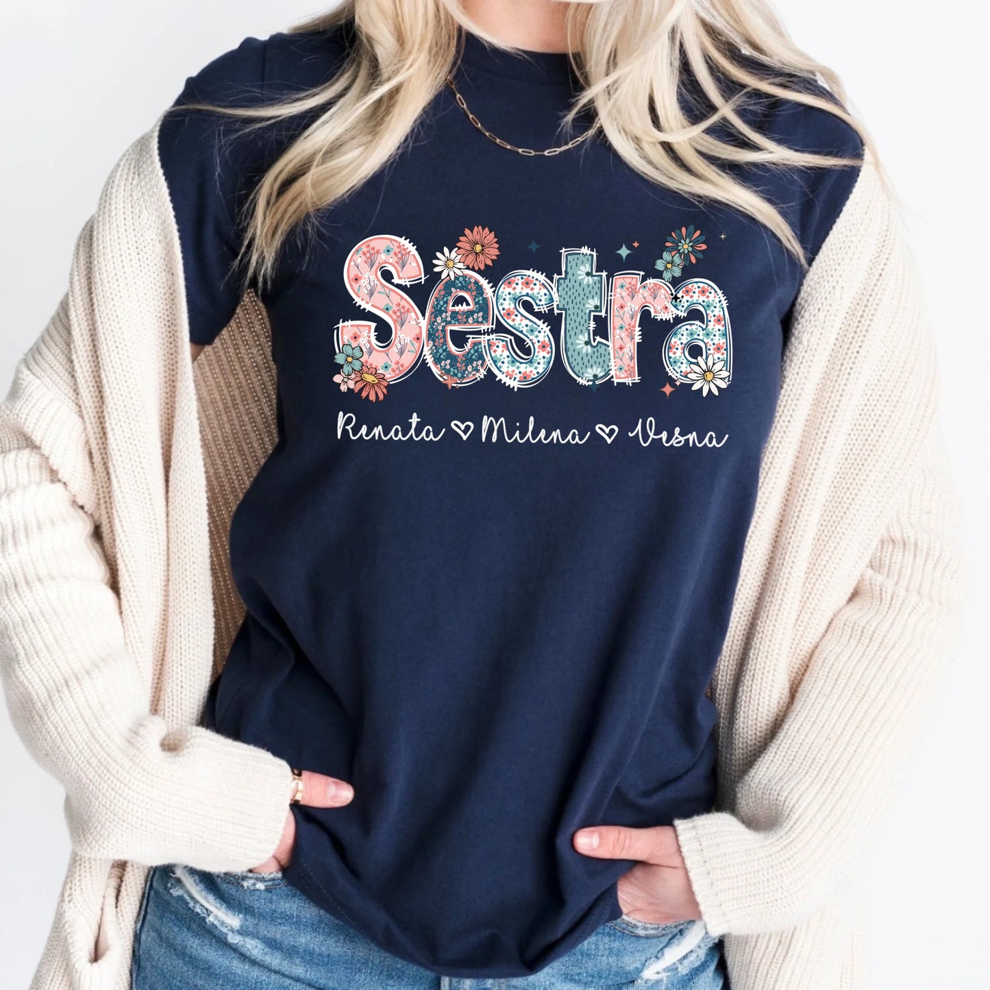 Sestra (izbor do 8 imena deteta)- Majica