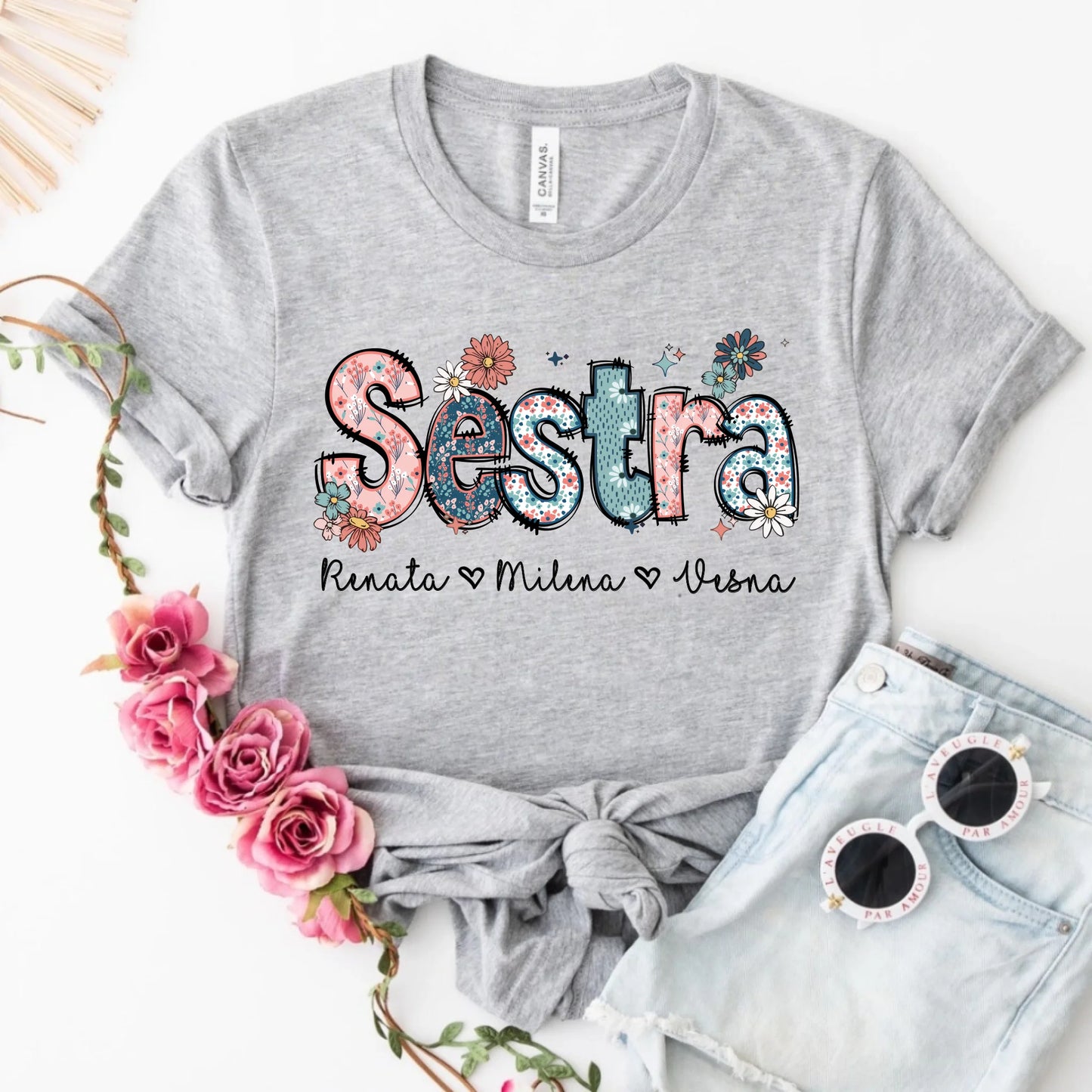 Sestra (izbor do 8 imena deteta)- Majica