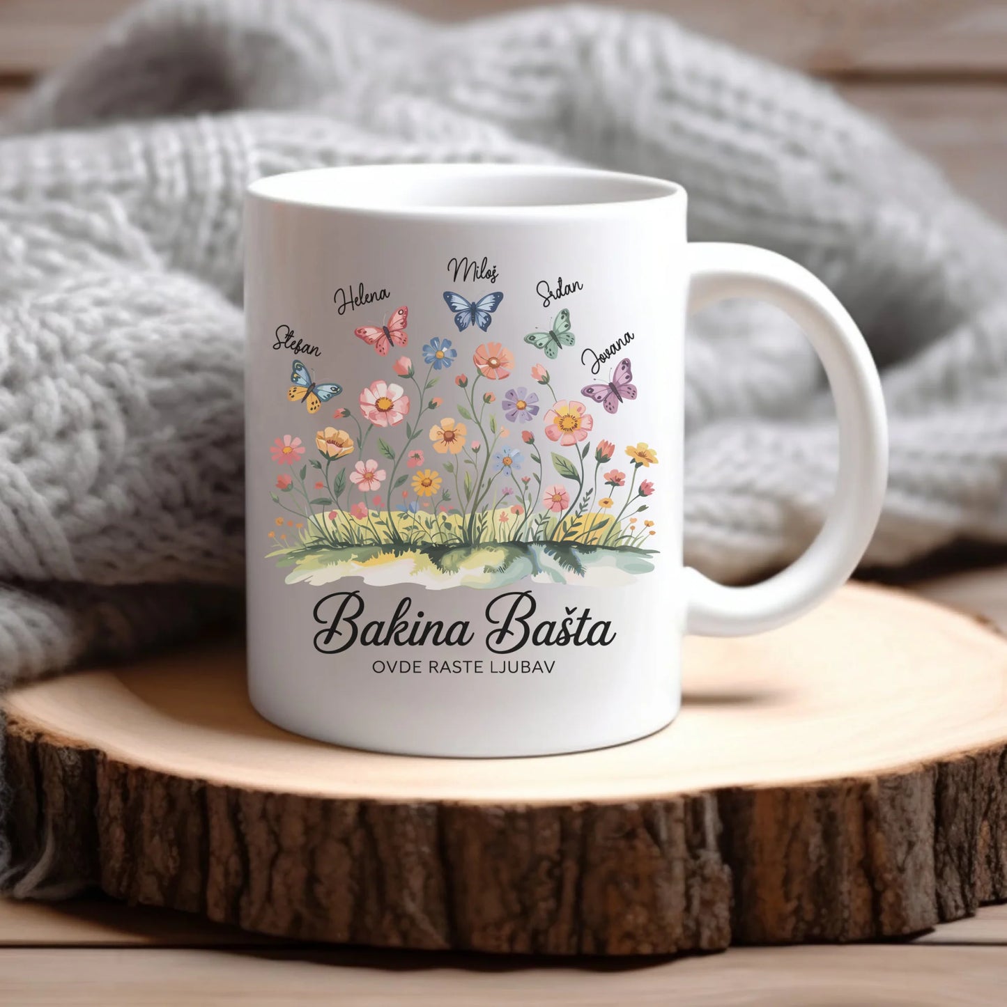 Bakina bašta sa leptirićima - Šoljica