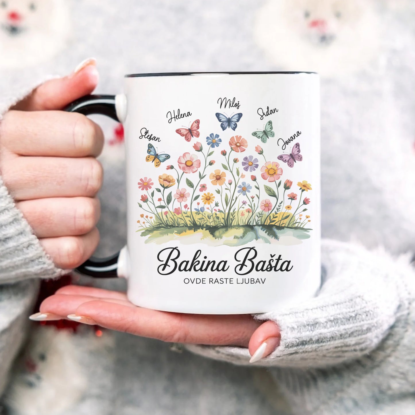 Bakina bašta sa leptirićima - Šoljica