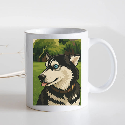 Vaš ljubimac u zabavnom crtanom stilu - Šoljica