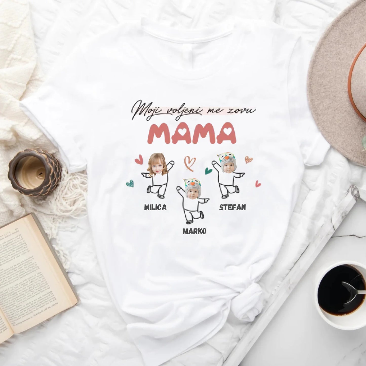 Moji voljeni me zovu - Mama - Majica