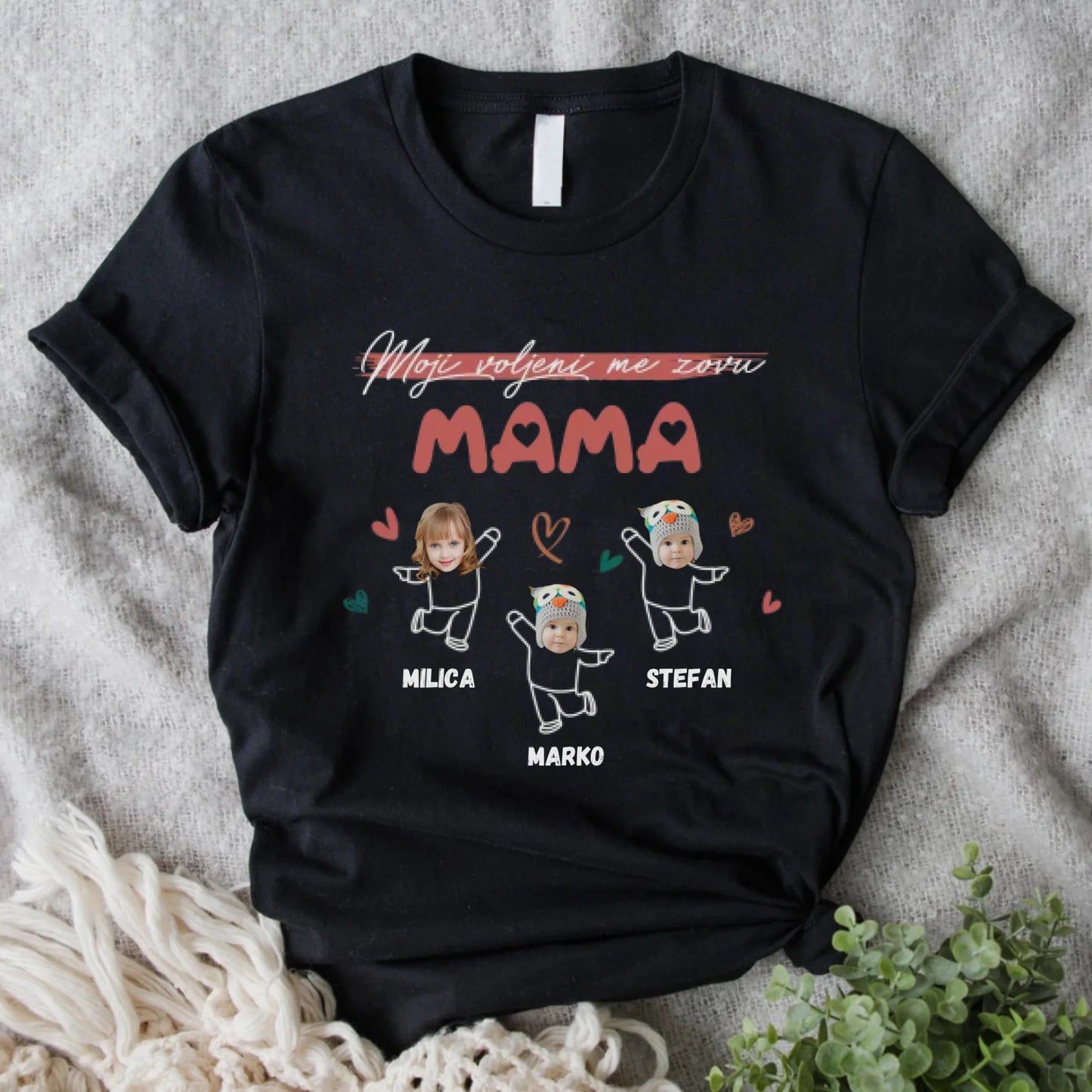 Moji voljeni me zovu - Mama - Majica