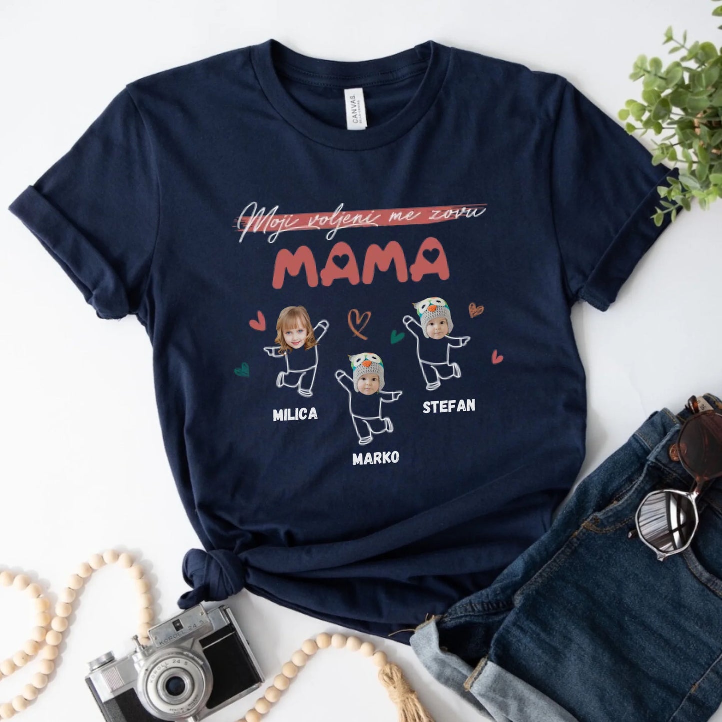 Moji voljeni me zovu - Mama - Majica