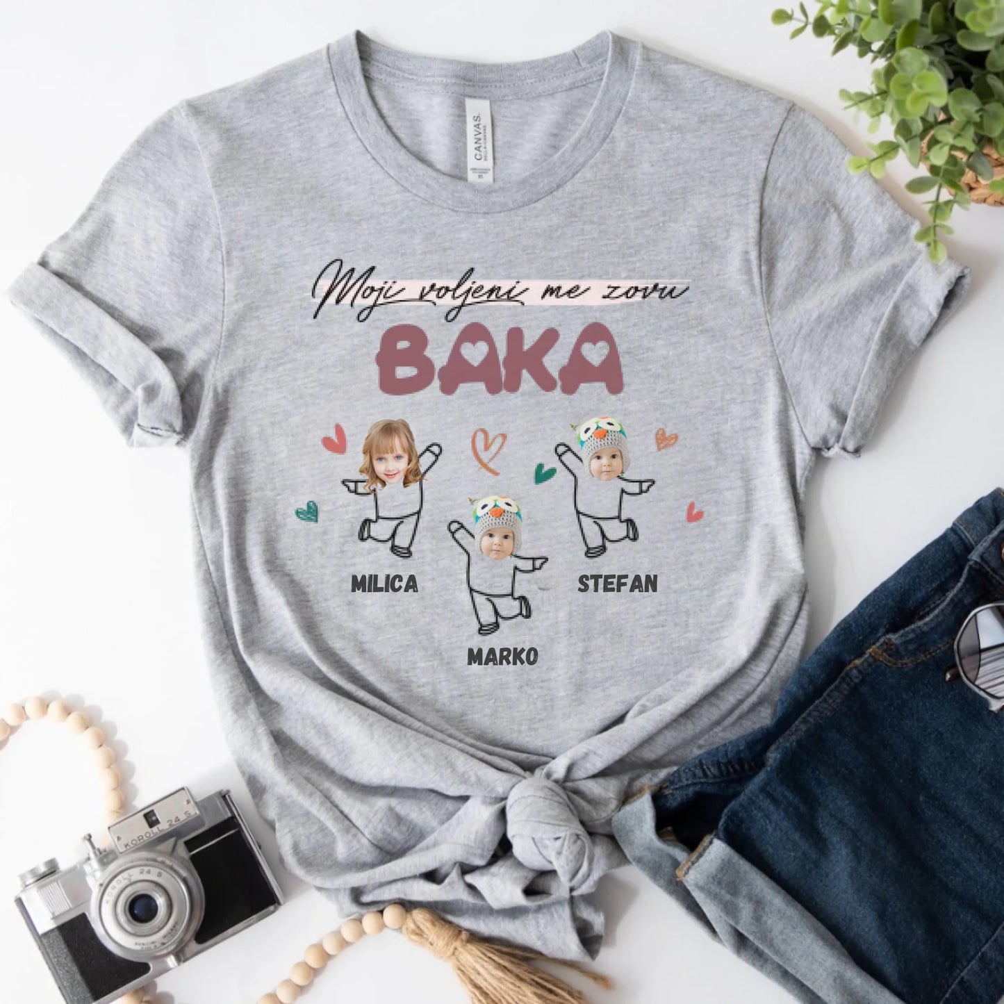 Moji voljeni me zovu - Baka - Majica