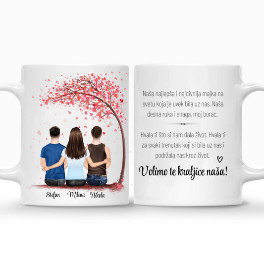 Majka i dva sina - Šoljica