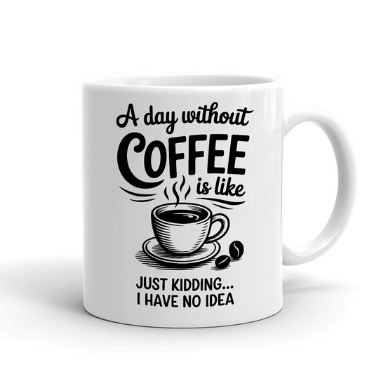 A day without COFFEE is like - Šoljica