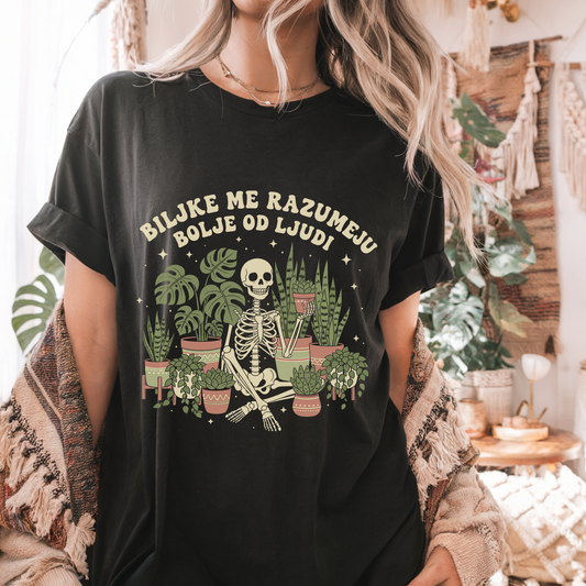 Biljke me razumeju bolje od ljudi - Majica