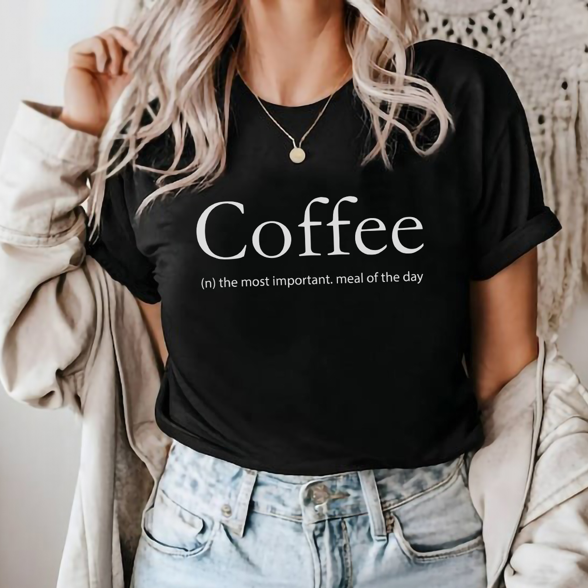 Coffee - the most important meal of the day - Majica