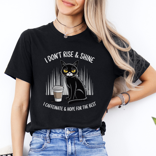 I DON'T RISE & SHINE - Majica