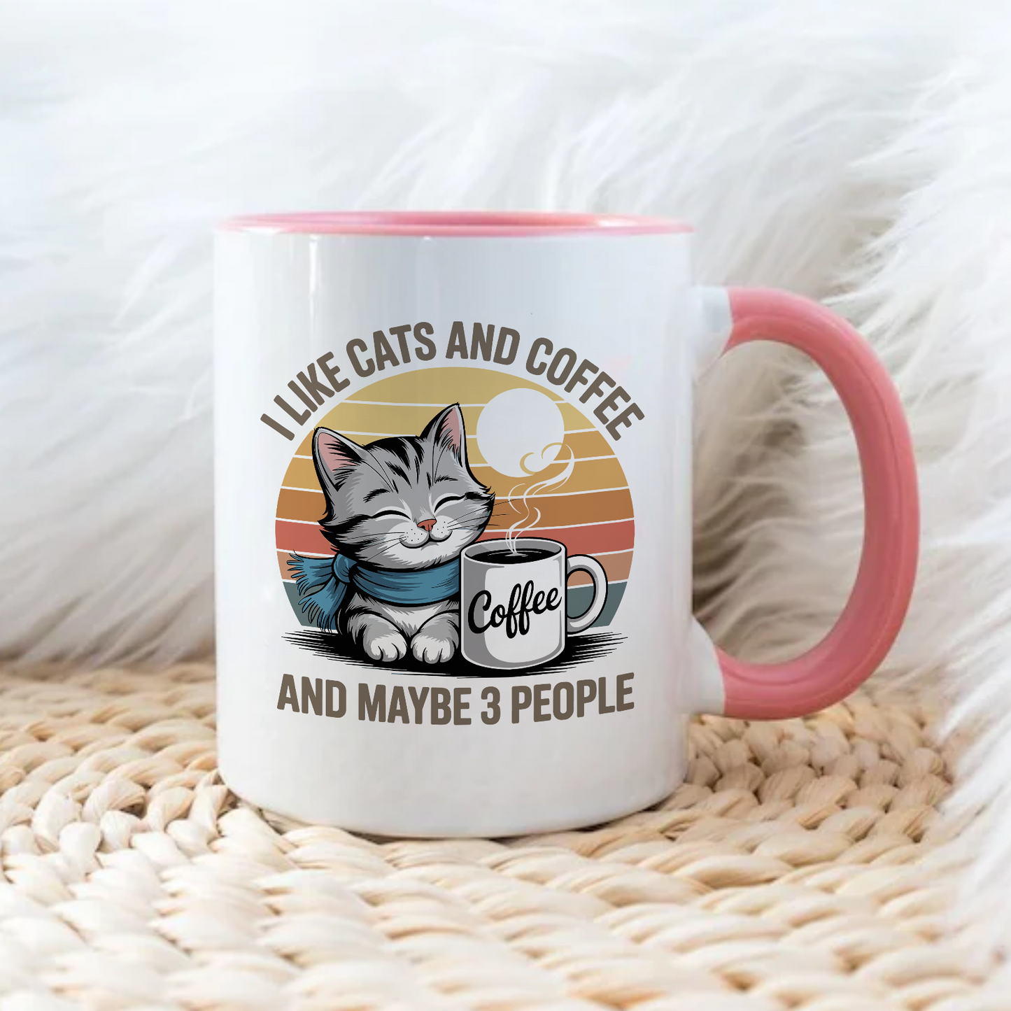 I like cats and coffee -Šoljica