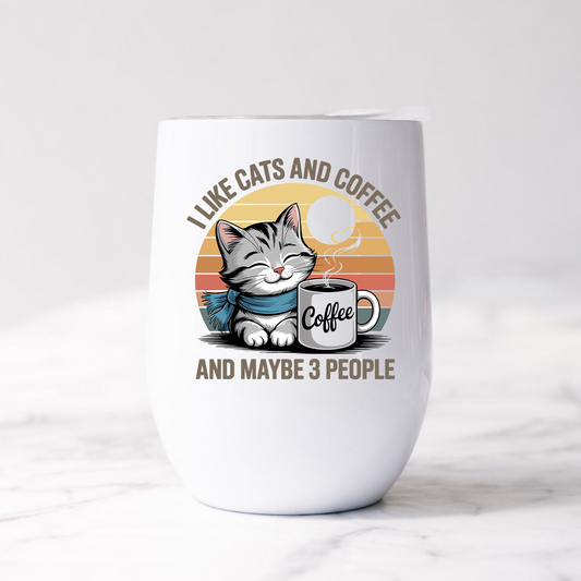 I like cats and coffee  - Termos