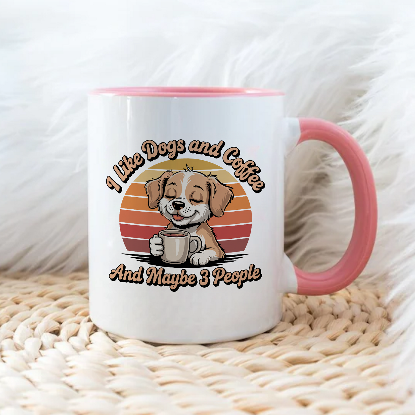 I like dogs and coffee - Šoljica