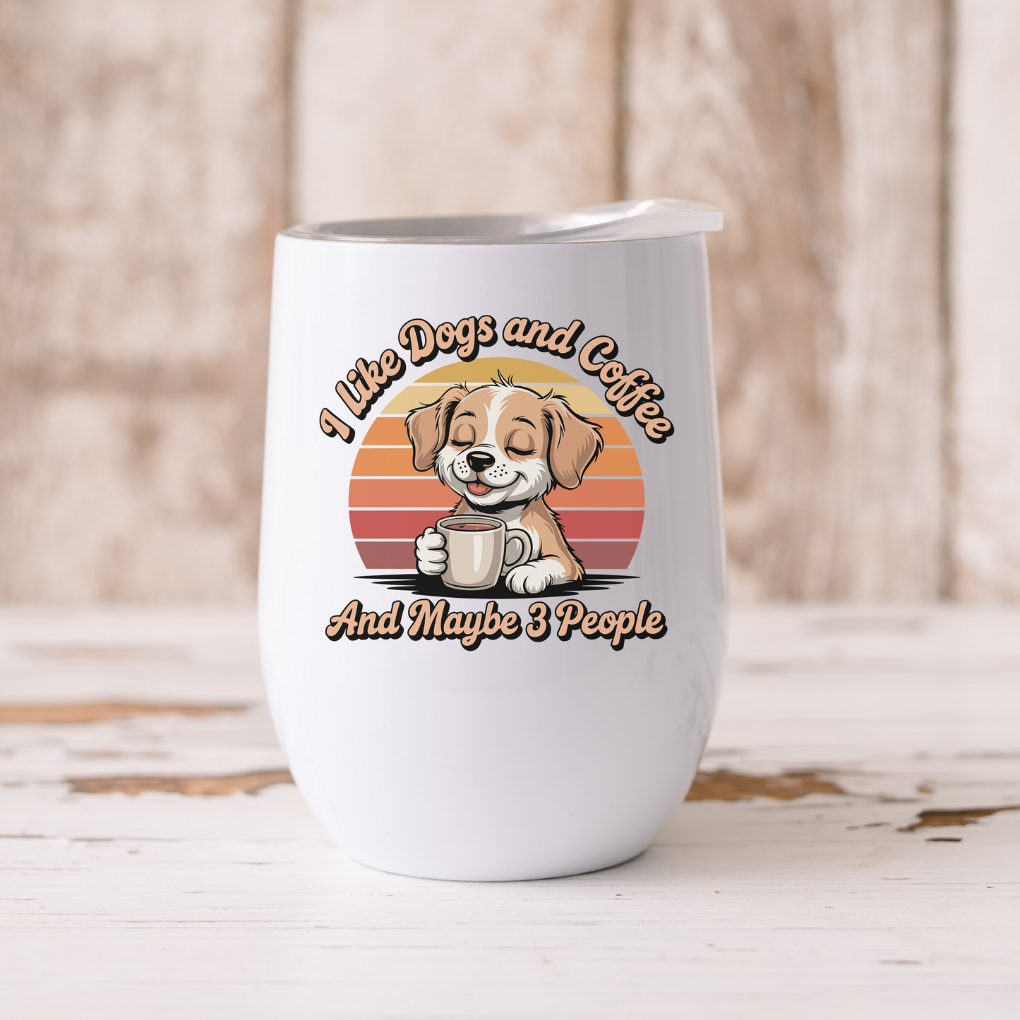 I like dogs and coffee - Termos