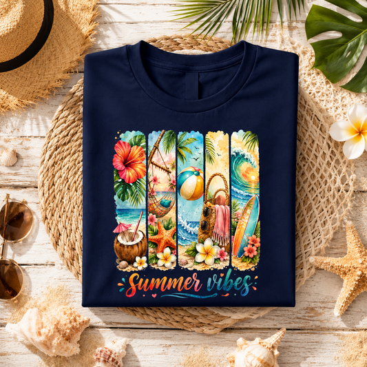 Summer Vibes – Tropical Beach - Majica