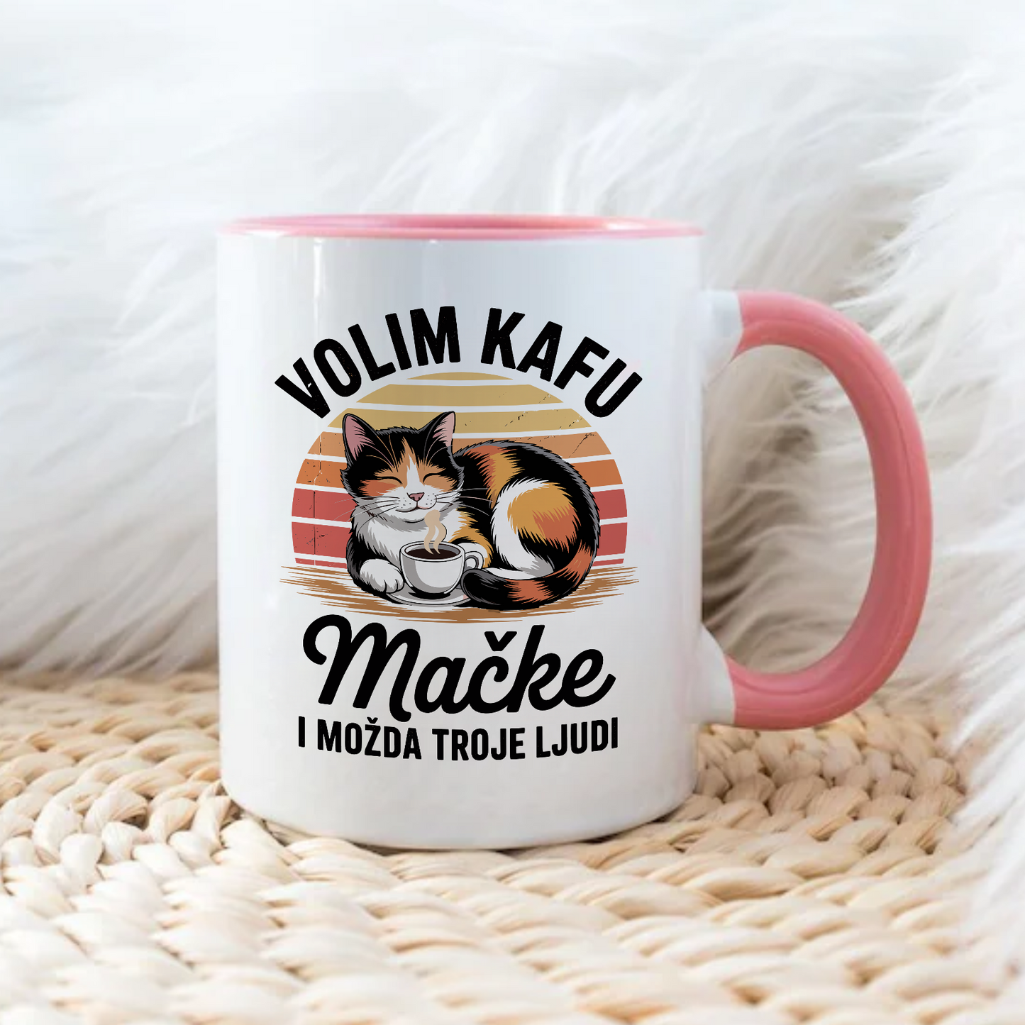 Volim Kafu i Mačke - Šoljica