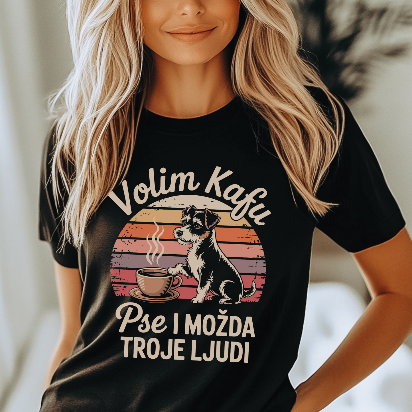 Volim Kafu i Pse - Majica