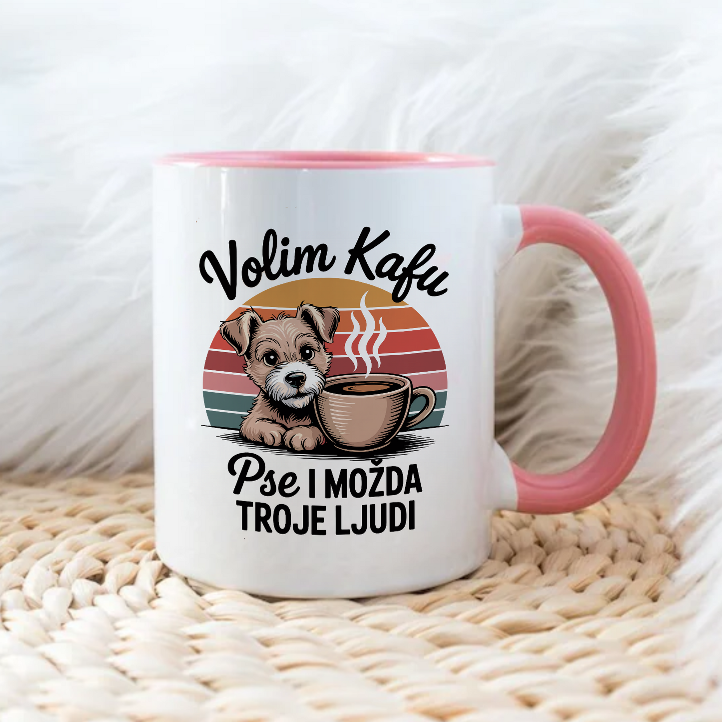 Volim Kafu i Pse - Šoljica