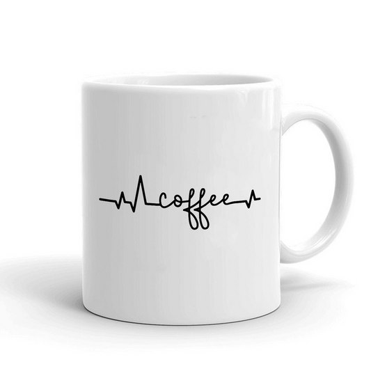 Coffee heart line - Šoljica