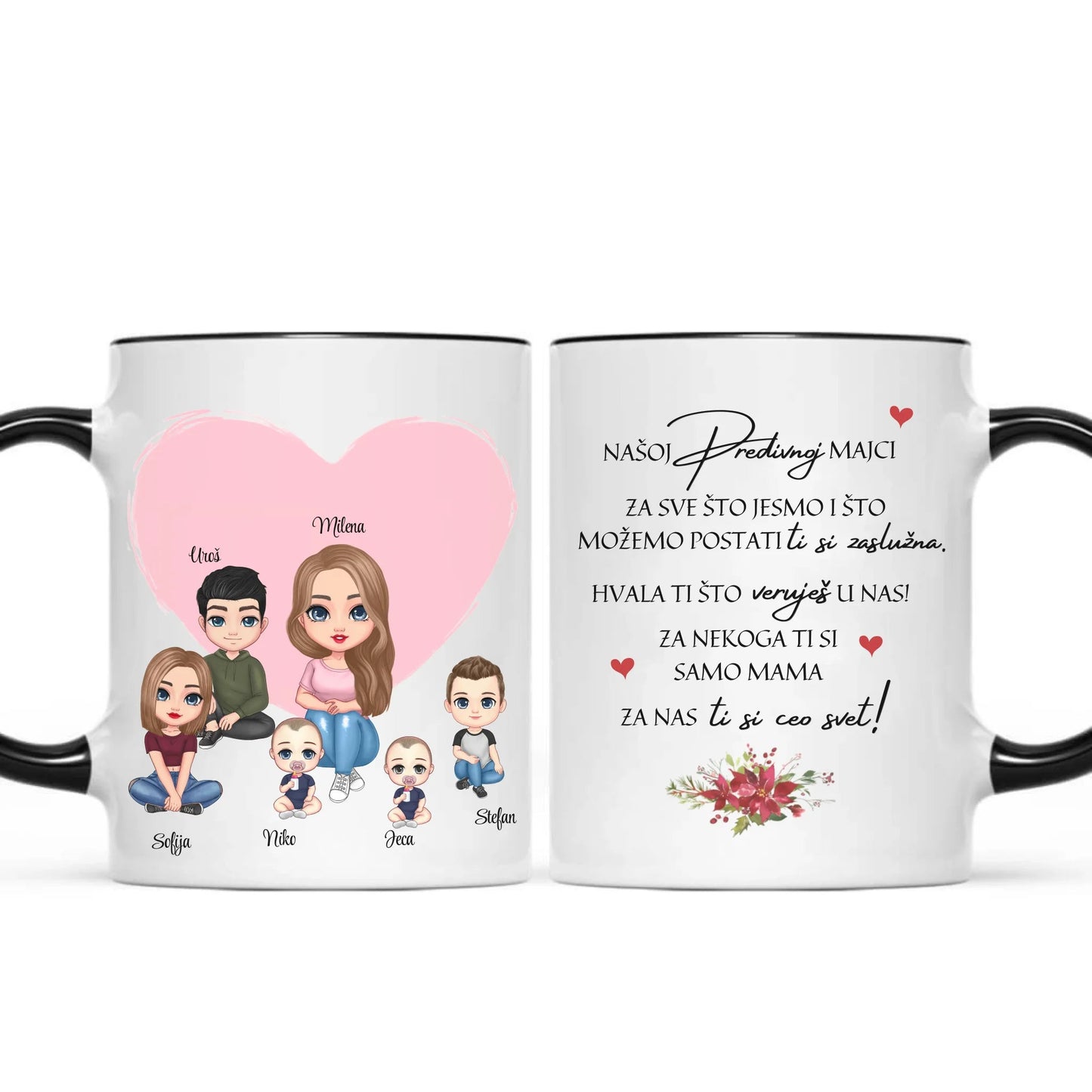 Majka i Deca - Šoljica - Customizer - Kreativa -