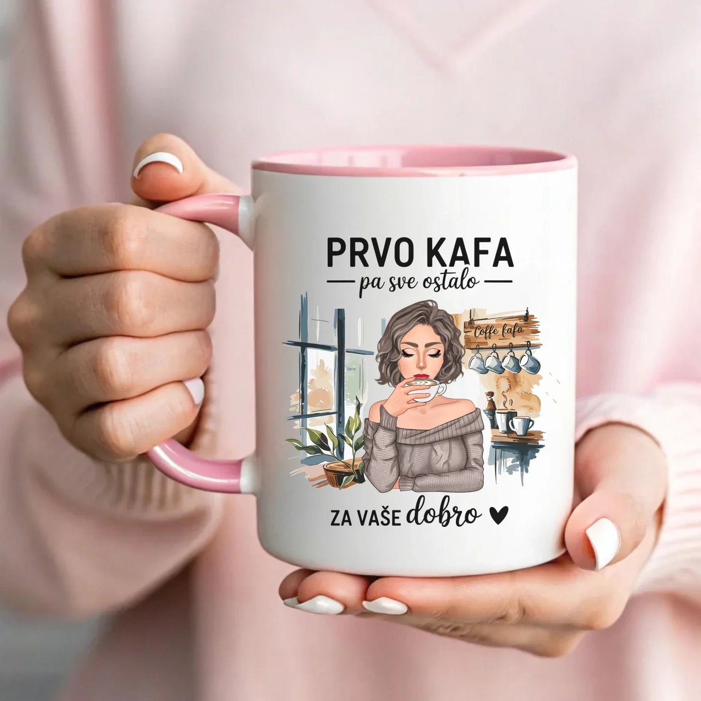 Prvo kafa pa sve ostalo - Šoljica - Šolja - Kreativa -