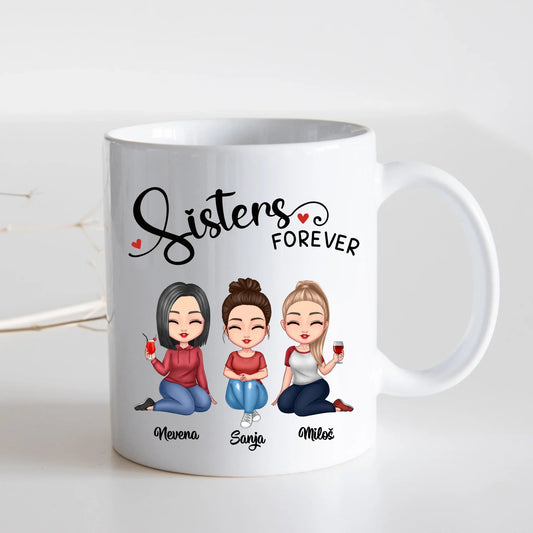 Sisters Forever - Šoljica - Šoljica - Kreativa -